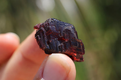 Etched Spessartine Garnet