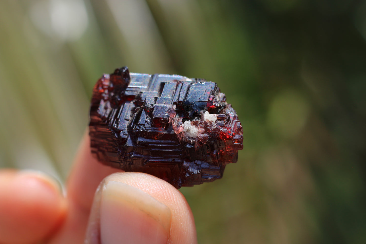 Etched Spessartine Garnet