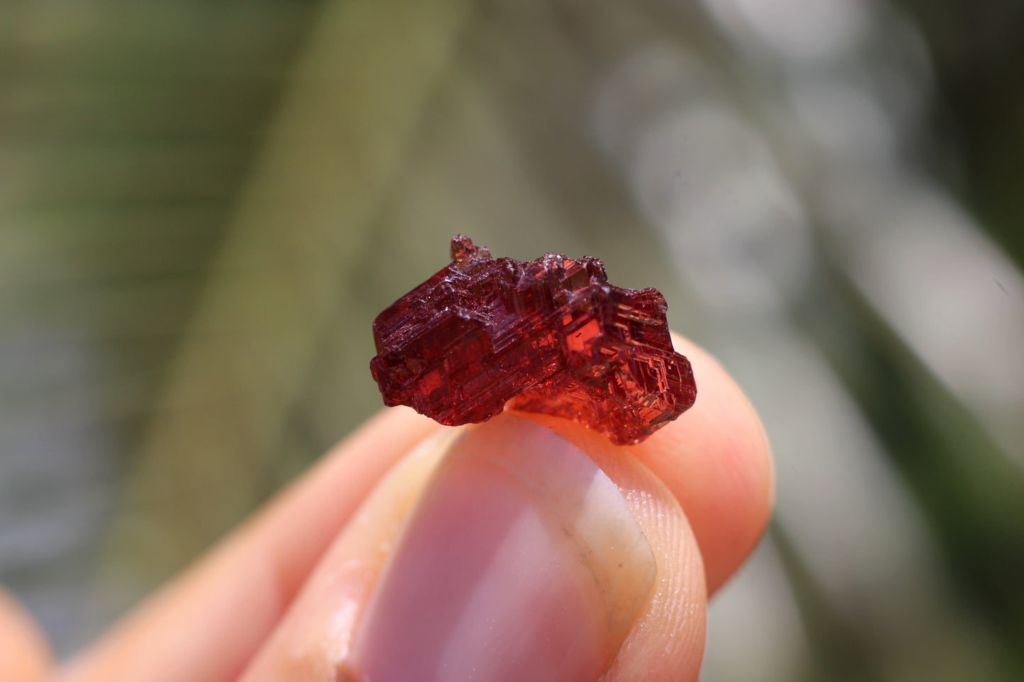 Etched Spessartine Garnet