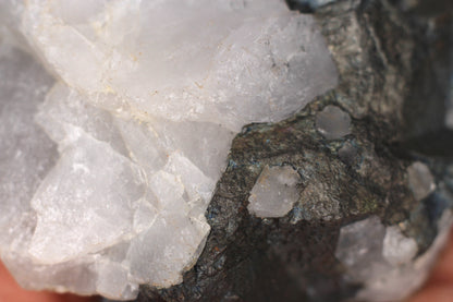 Ferberite on Quartz