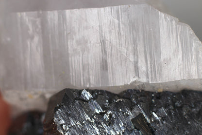 Ferberite on Quartz