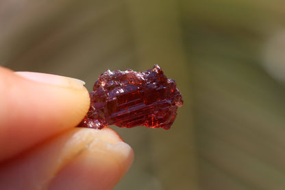 Etched Spessartine Garnet