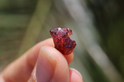 Etched Spessartine Garnet