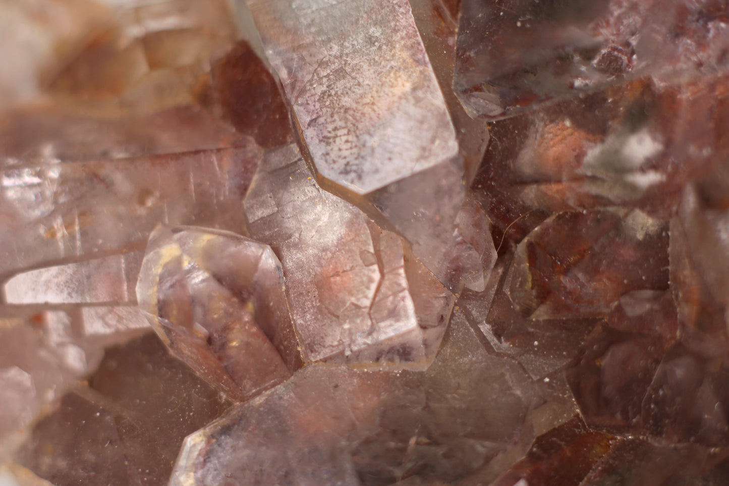 Quartz w/ Hematite