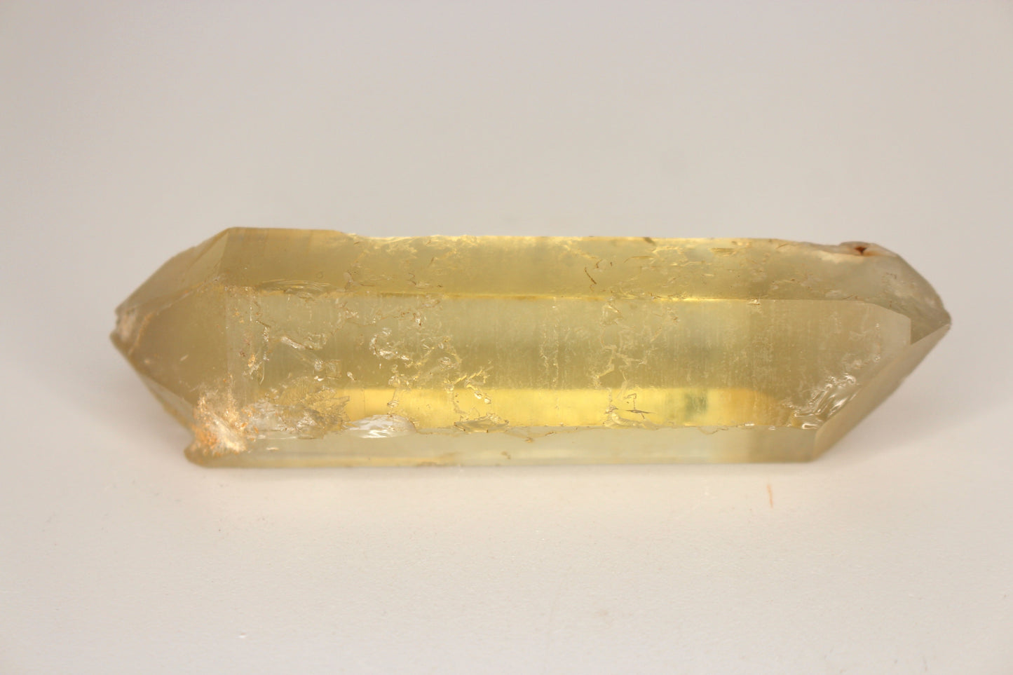 Lemon Quartz, Double Terminated