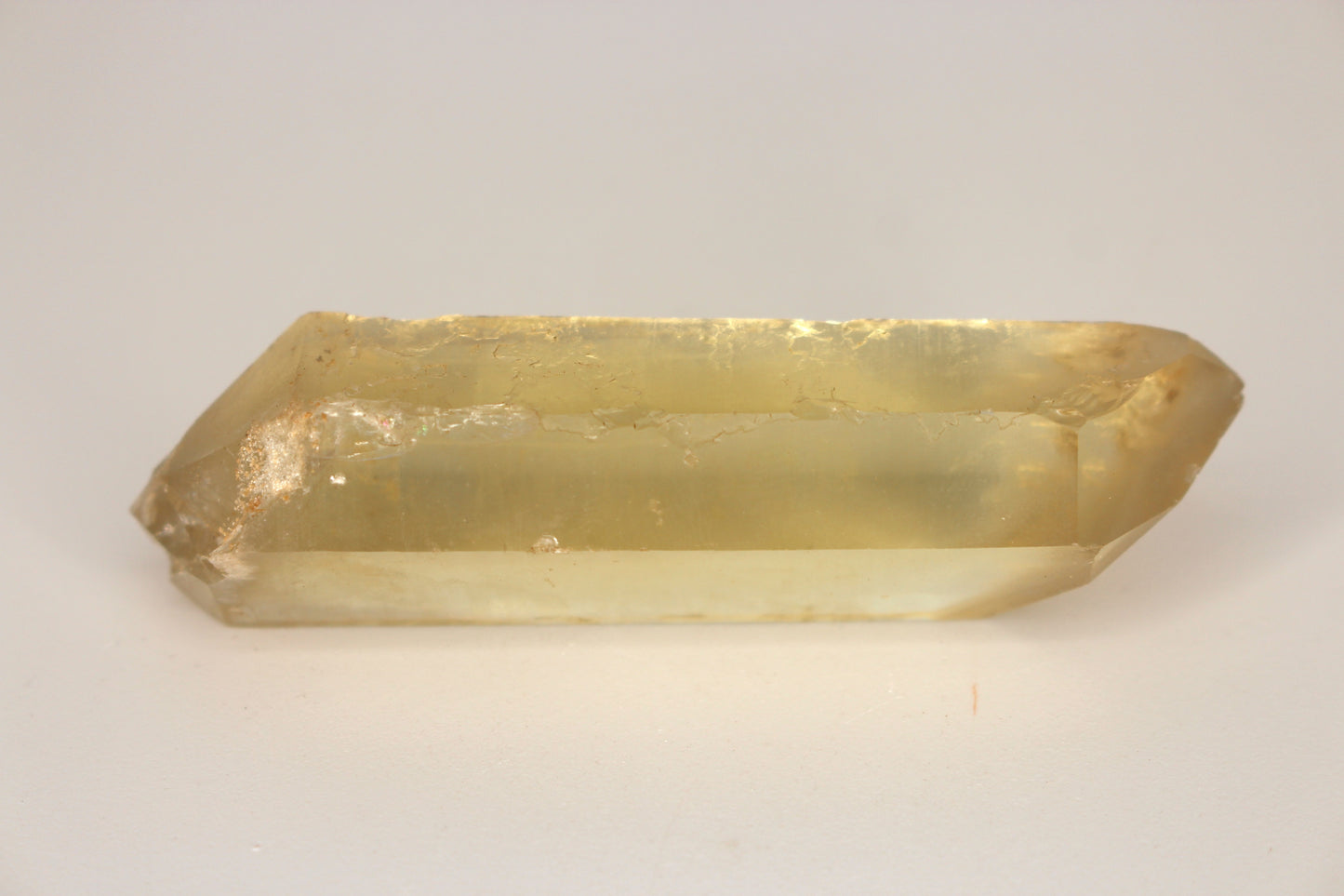 Lemon Quartz, Double Terminated