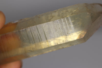 Lemon Quartz, Double Terminated