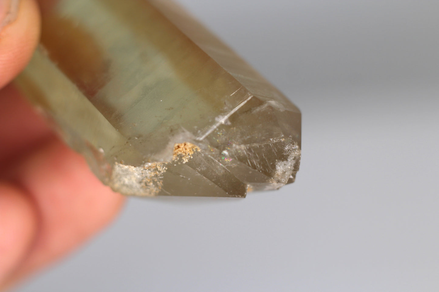 Lemon Quartz, Double Terminated