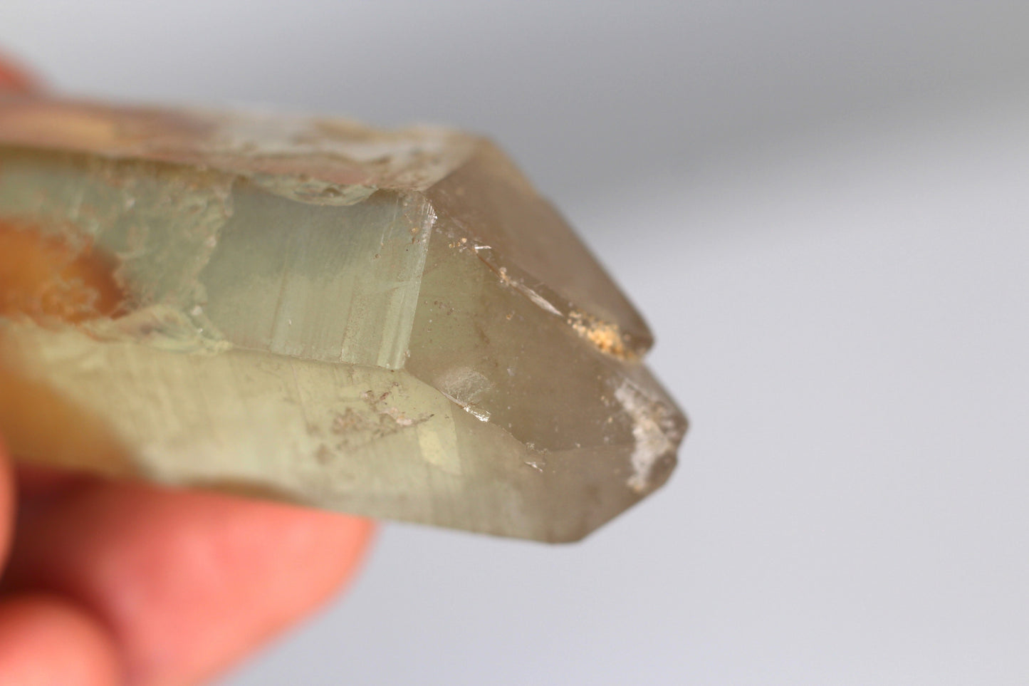 Lemon Quartz, Double Terminated