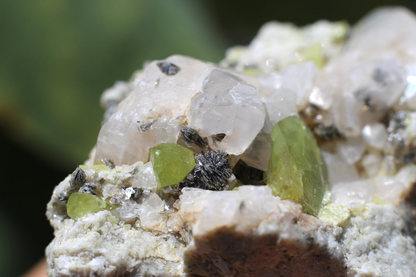 Sphene w/ Calcite