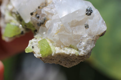 Sphene w/ Calcite