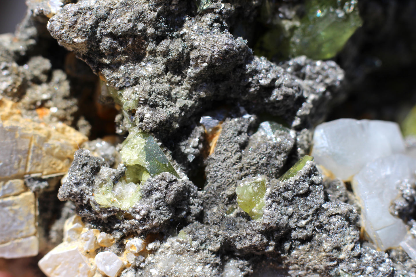 Sphene w/ Calcite