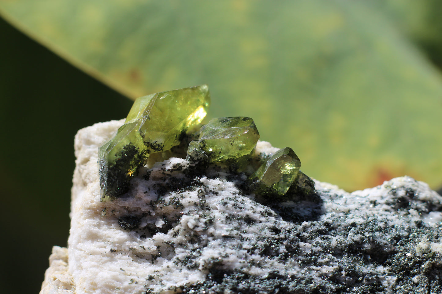 Sphene w/ Calcite