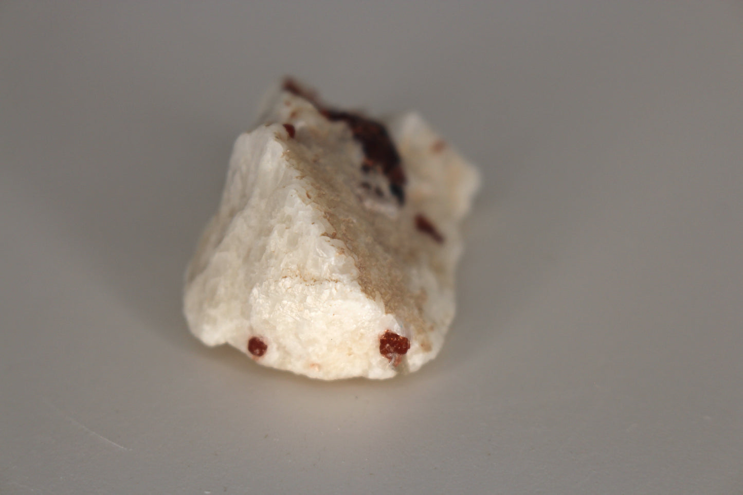 Spessartine Garnet on Feldspar