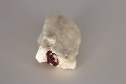 Spessartine Garnet on Feldspar