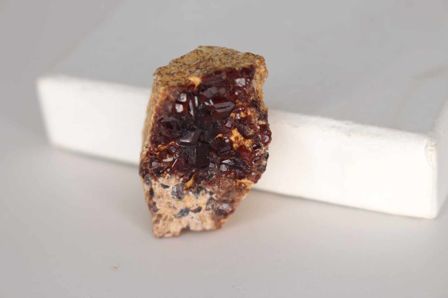 Spessartine Garnet on matrix